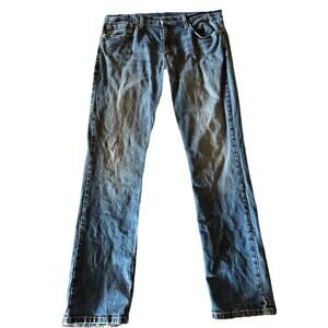 Levi's 511 Jeans Men's 36x32 Blue Slim Straight Medium Wash Denim Y2k